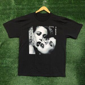 Type O Negative Bloody Kisses Gothic Metal Band T-Shirt Size Large